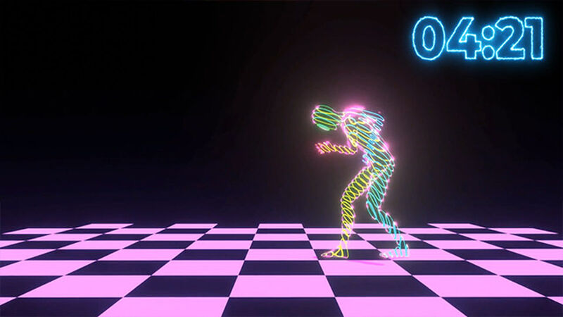 Cyber Dance Countdown